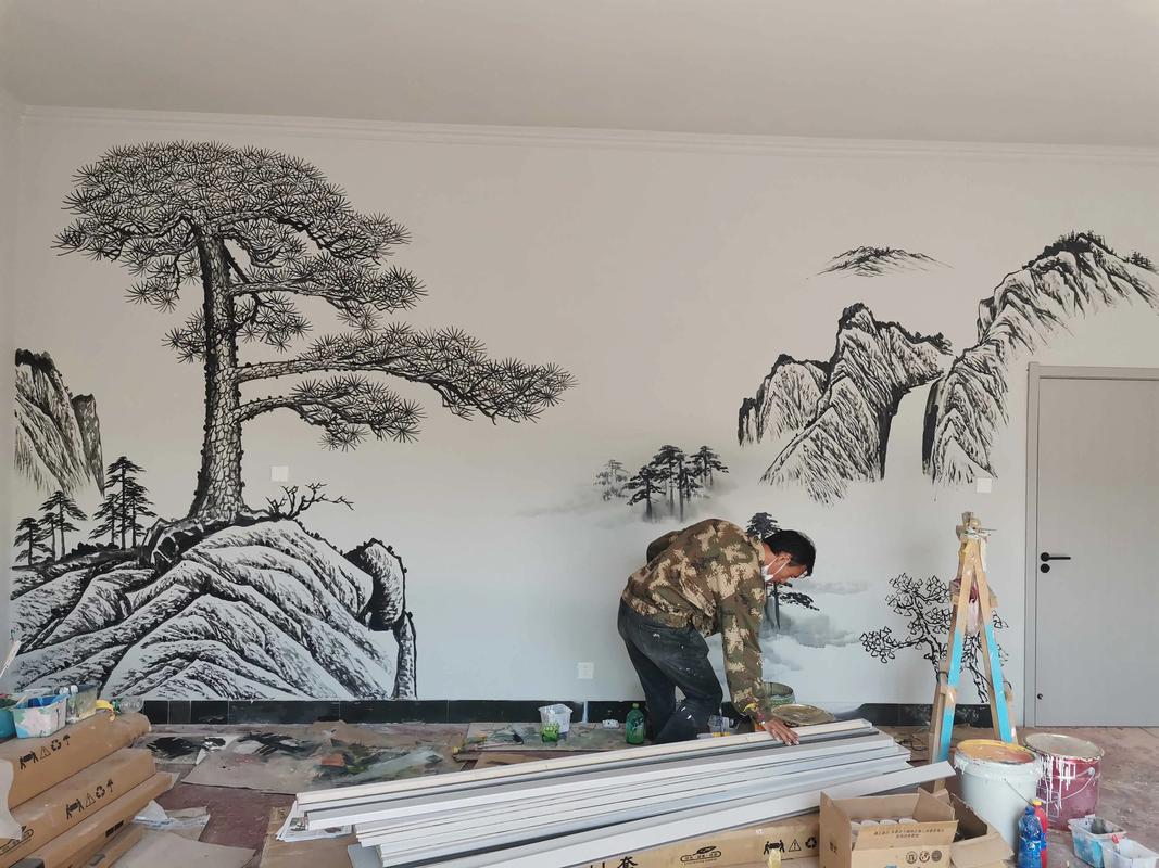 濟(jì)南浮雕壁畫定制 詳解墻體彩繪，開(kāi)啟藝術(shù)空間新篇章